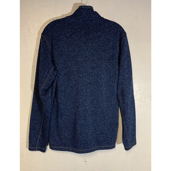 Eddie Bauer Blue Men’s Sweater Preppy Buttons Up S/M - Picture 2 of 8